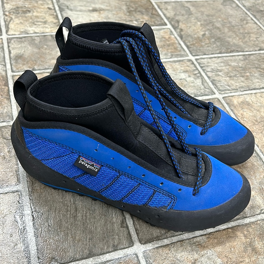 RARE 80’s Vintage Patagonia Brevettata Kayaking River Boots Shoes Made i…